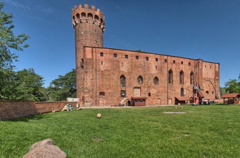 Teutonic Castle in Swiecie, Poland